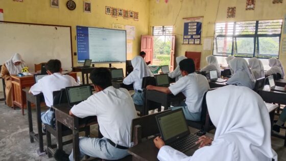 ‎Tak Lagi Menyisir Laut, ANBK SMAN 5 Kahayan Kuala Kini Berjalan Mandiri