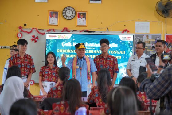 ‎Pemprov Kalteng Mantapkan Pendidikan dan Kesehatan Pelajar Lewat Program Strategis Nasional