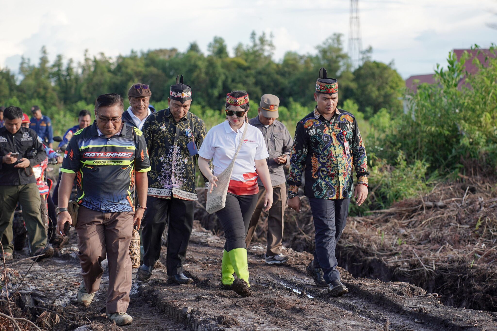 Lokasi pembangunan Sekolah Garuda