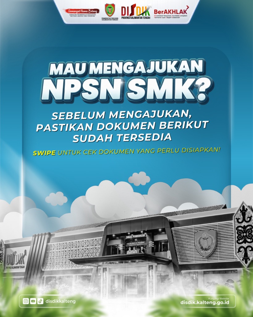 Penerbitan Rekomendasi NPSN SMK