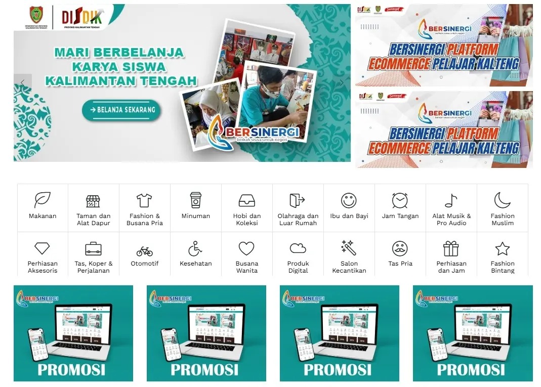 Gubernur Kalteng H. Sugianto Sabran Luncurkan Program BERSINERGI untuk Fasilitasi Karya Siswa