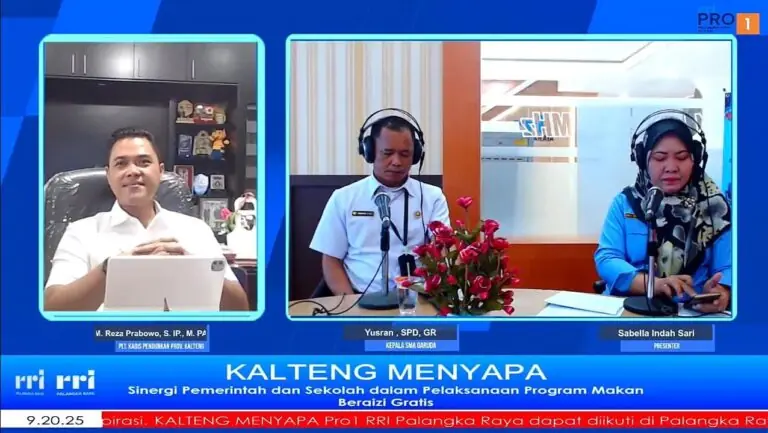 Kalteng Siap Sinergikan Pemerintah dan Sekolah dalam Program Makan Bergizi Gratis (MBG)