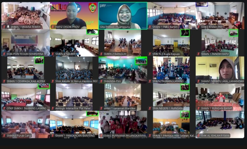 Disdik Kalteng Gandeng Ruang Guru Gelar Pelatihan Koding Dasar bagi Guru dan Murid SMA/SMK/SKH, Peserta Sangat Antusias