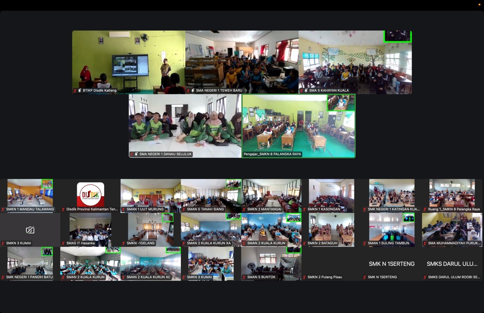 ‎Digitalisasi Pendidikan Kalteng Melaju: Ratusan siswa dari 59 Sekolah Belajar Koding & AI dengan TV Interaktif