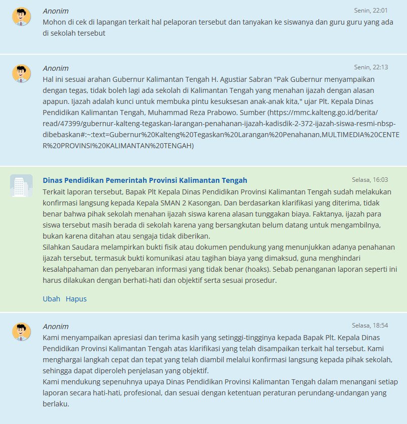 Cabut Laporan dan Beri Apresiasi, Pelapor Akui Klarifikasi Disdik Kalteng Soal Dugaan Penahanan Ijazah Sudah Jelas dan Objektif