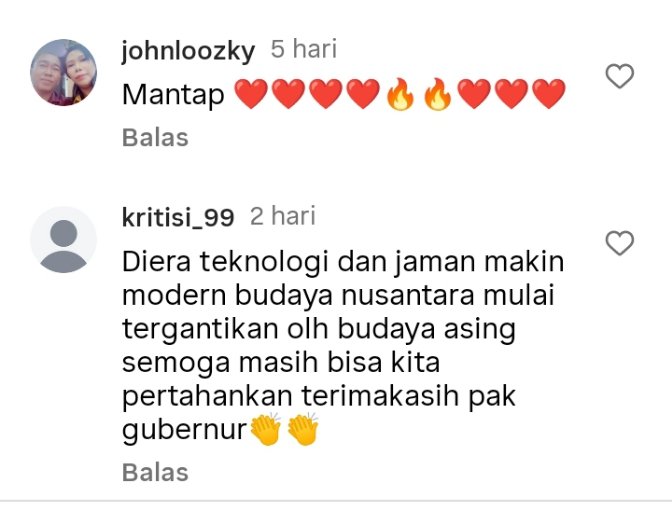 Disdik Kalteng Wajibkan SMA Sederajat Gunakan Bahasa Daerah dan Gunakan Lawung/Sumping Setiap Kamis, Warganet Apresiasi Langkah Pelestarian Budaya