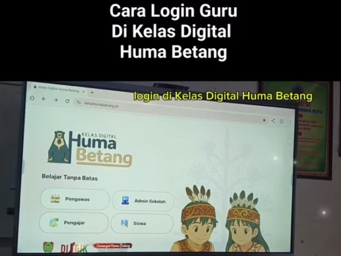 Guru SMKN 4 Palangka Raya Bagikan Cara Login Platform “Kelas Digital Huma Betang”, Ajak Rekan Sejawat di Kalteng Manfaatkan Inovasi Pembelajaran