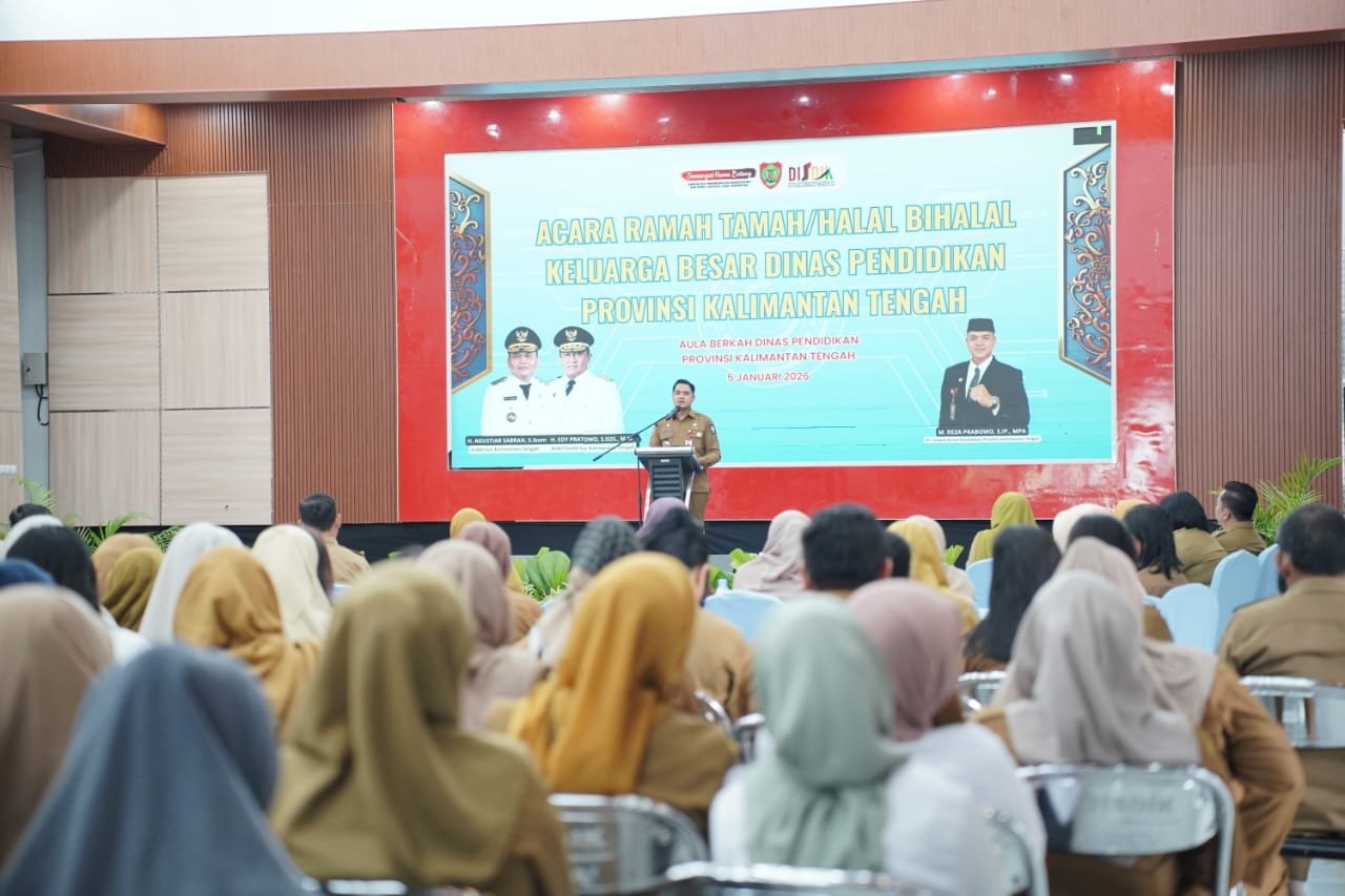 Disdik Kalteng Gelar Halal Bihalal, Plt Kadisdik Tegaskan Pejuang Pendidikan Tak Boleh Takut Berinovasi
