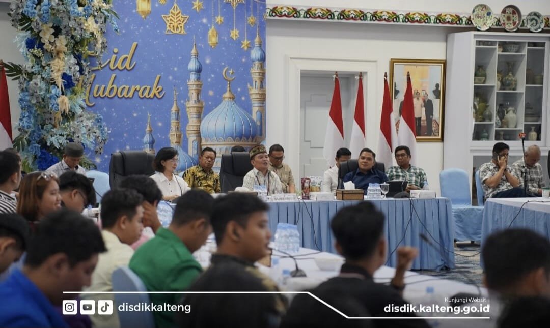 ‎Gubernur H. Agustiar Sabran Gelar Silaturahmi Bersama BEM, HIMA se-Kalteng, dan Cipayung Plus