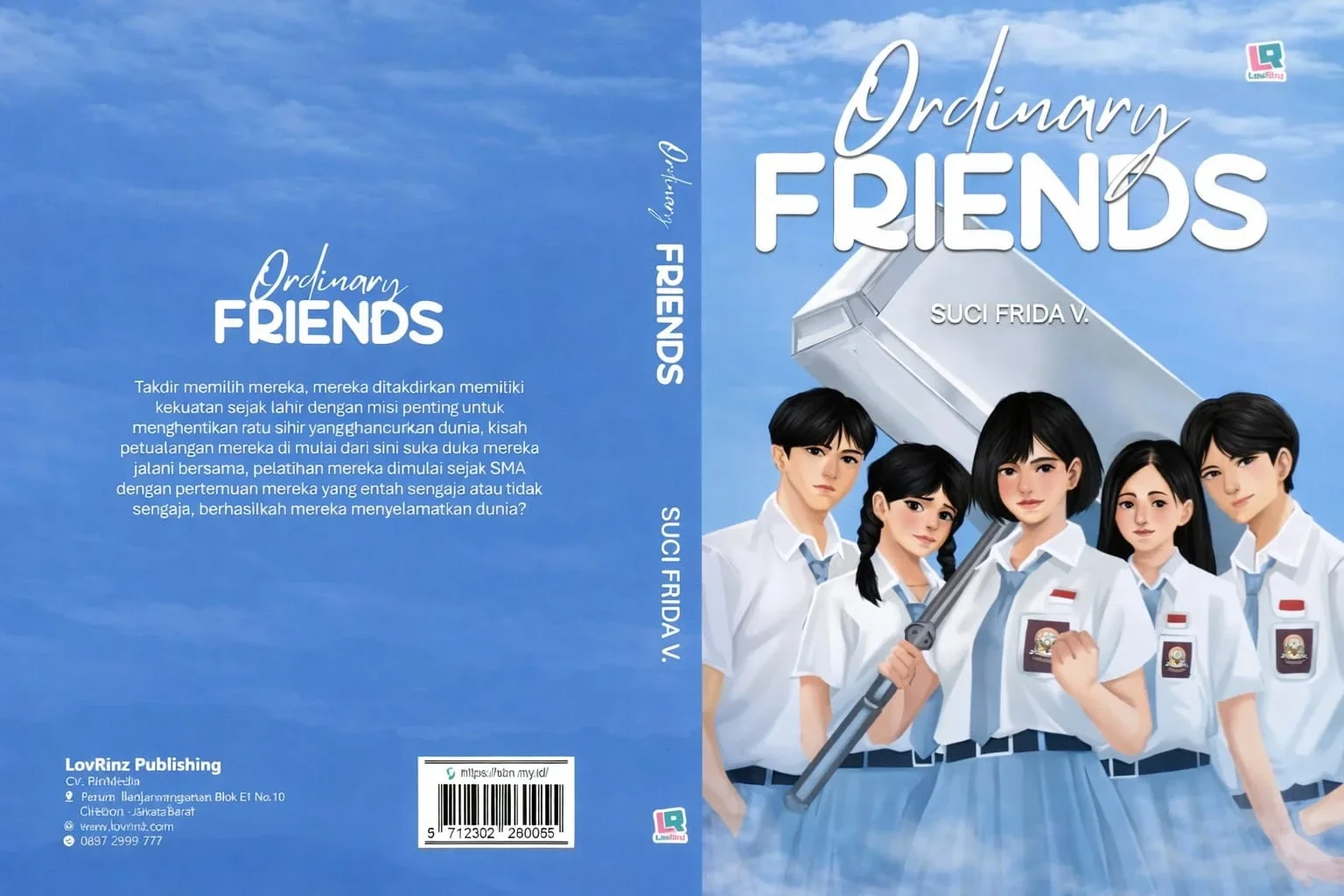 Dari Bangku Sekolah ke Dunia Literasi: Siswa SMAN 1 Balai Riam Terbitkan Novel “Ordinary Friends”!