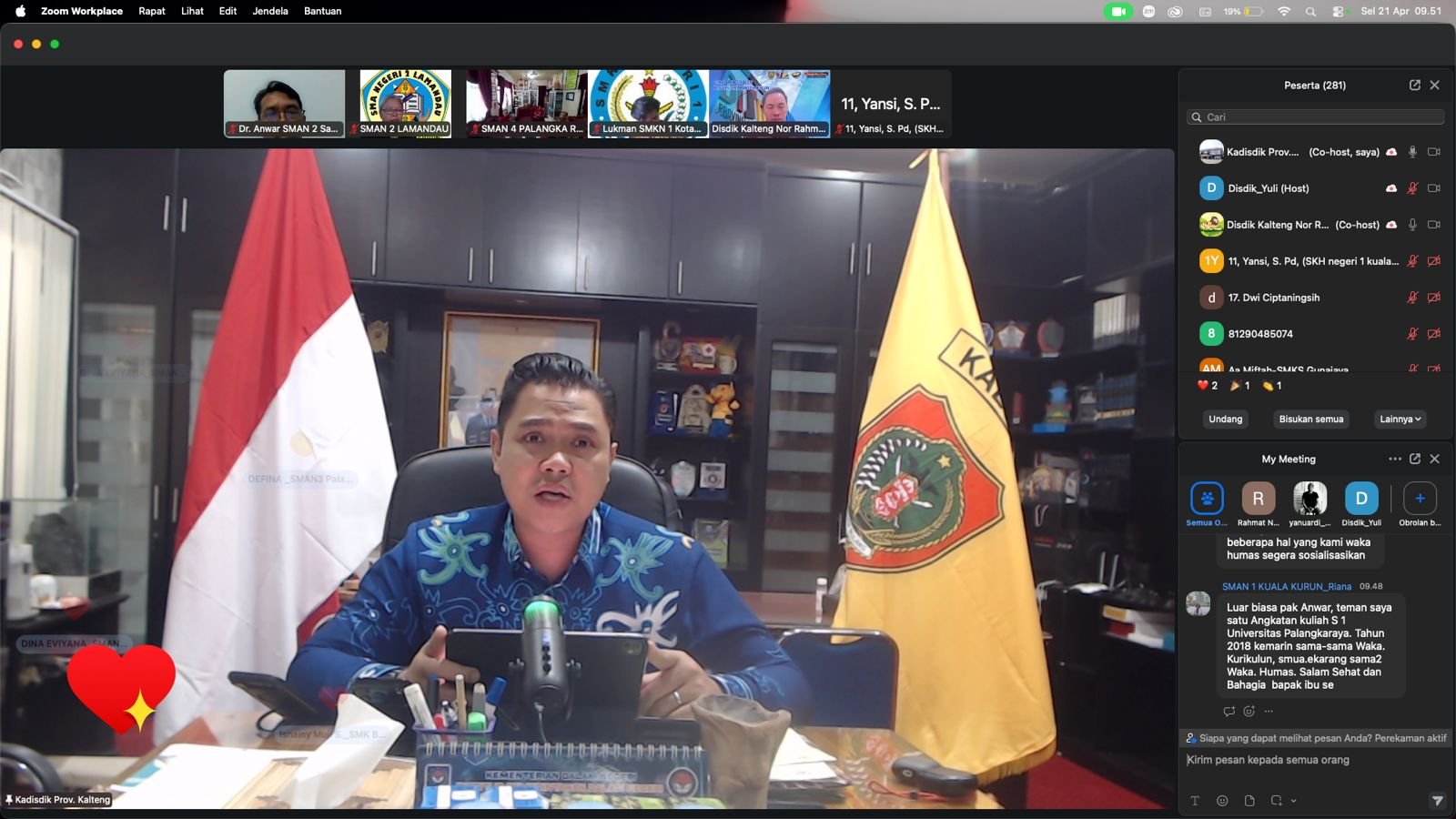 Dorong Sekolah Jadi Pusat Peradaban, Disdik Kalteng Perkuat Digitalisasi hingga Daerah Terpencil