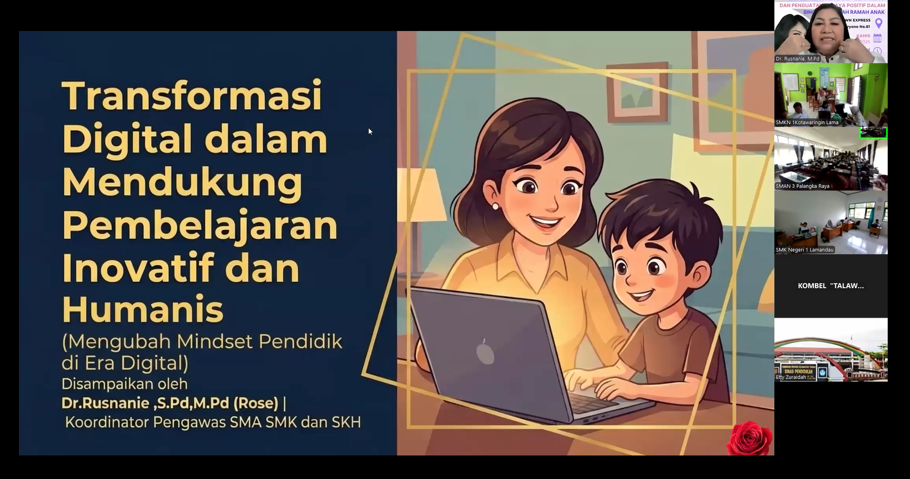Tak Mau Ada Jam Kosong, Kadisdik Kalteng Siapkan Skema Guru Digital Antar Sekolah