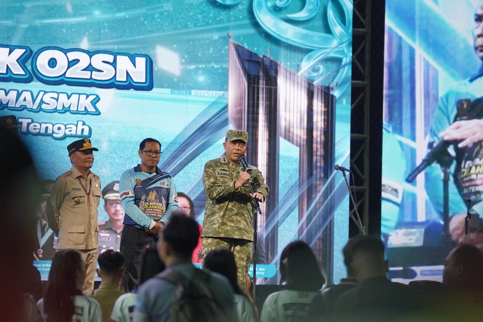 Pangdam XXII/Tambun Bungai Mayjen TNI Zainul Arifin: O2SN Jadi Ajang Generasi Muda Berani Tampil dan Raih Prestasi