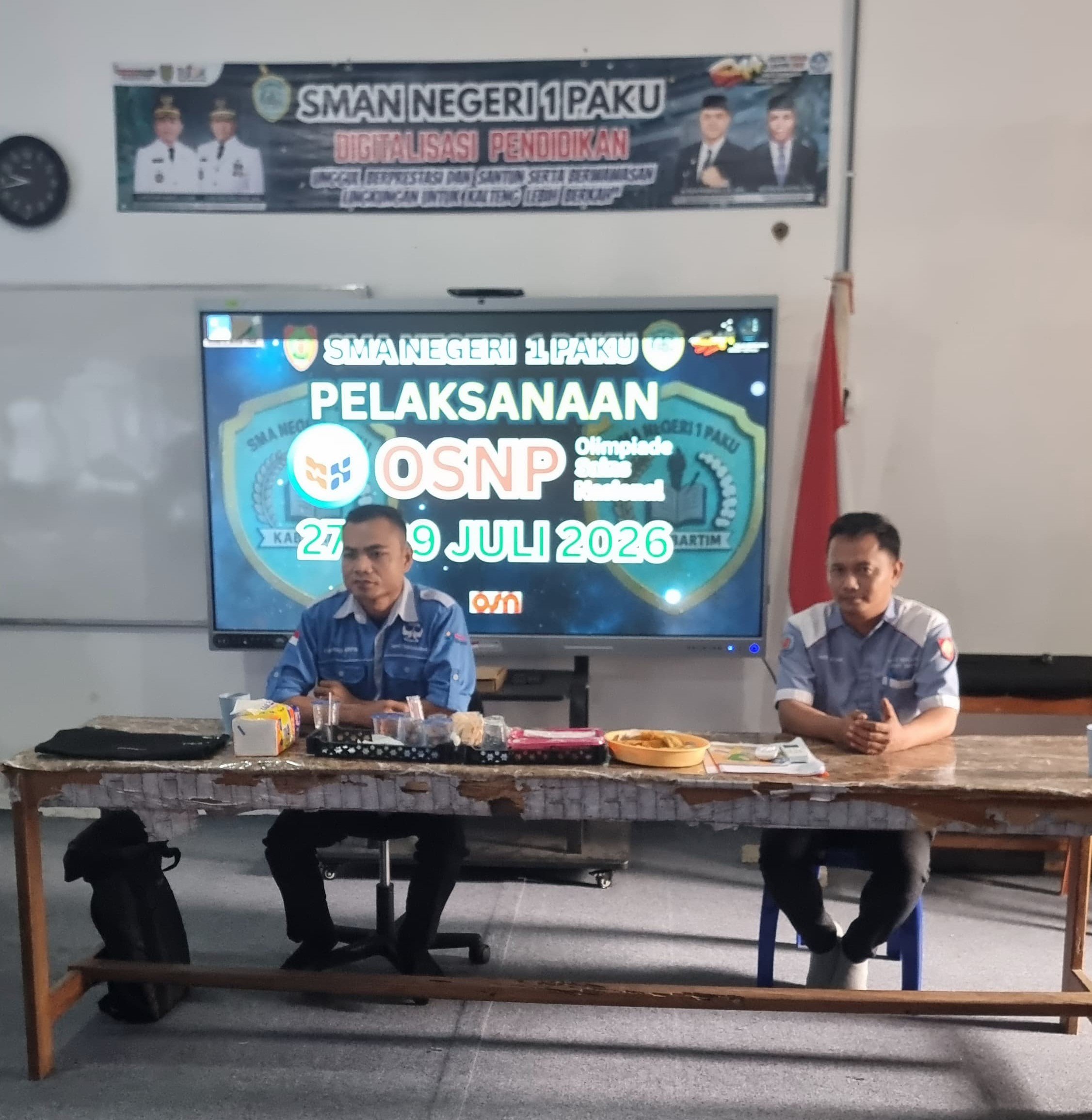 Panel Surya Jadi Penyelamat, OSNP 2026 di SMAN 1 Paku Tetap Lancar Meski Listrik Padam