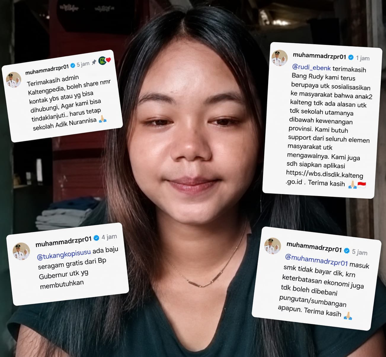 ‎Kadisdik Kalteng Gerak Cepat Tindaklanjuti Curhatan Remaja Pulang Pisau yang Ingin Melanjutkan Sekolah