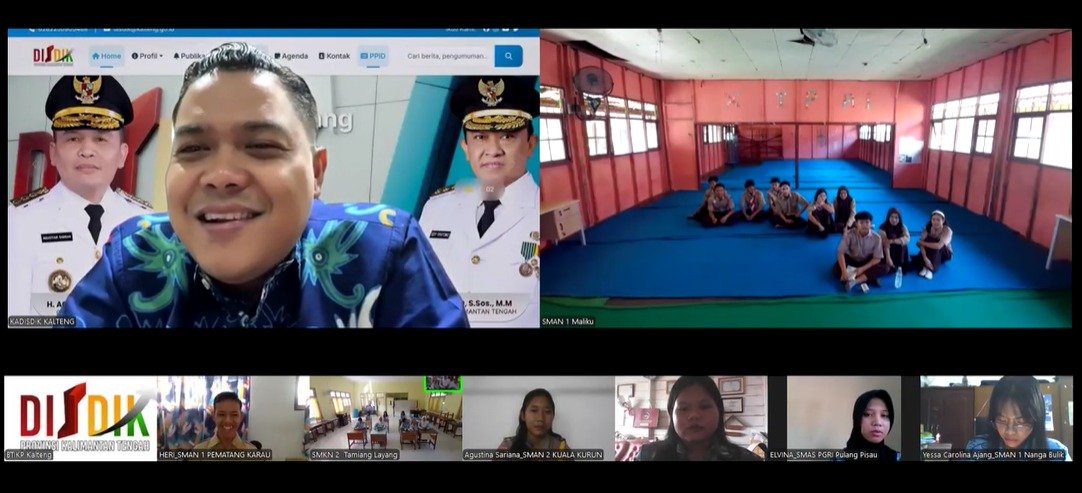 Kadisdik Kalteng Ajak Ketua OSIS Jadi Pemimpin Berempati dan Penjaga Hak Pendidikan Teman Sebaya
