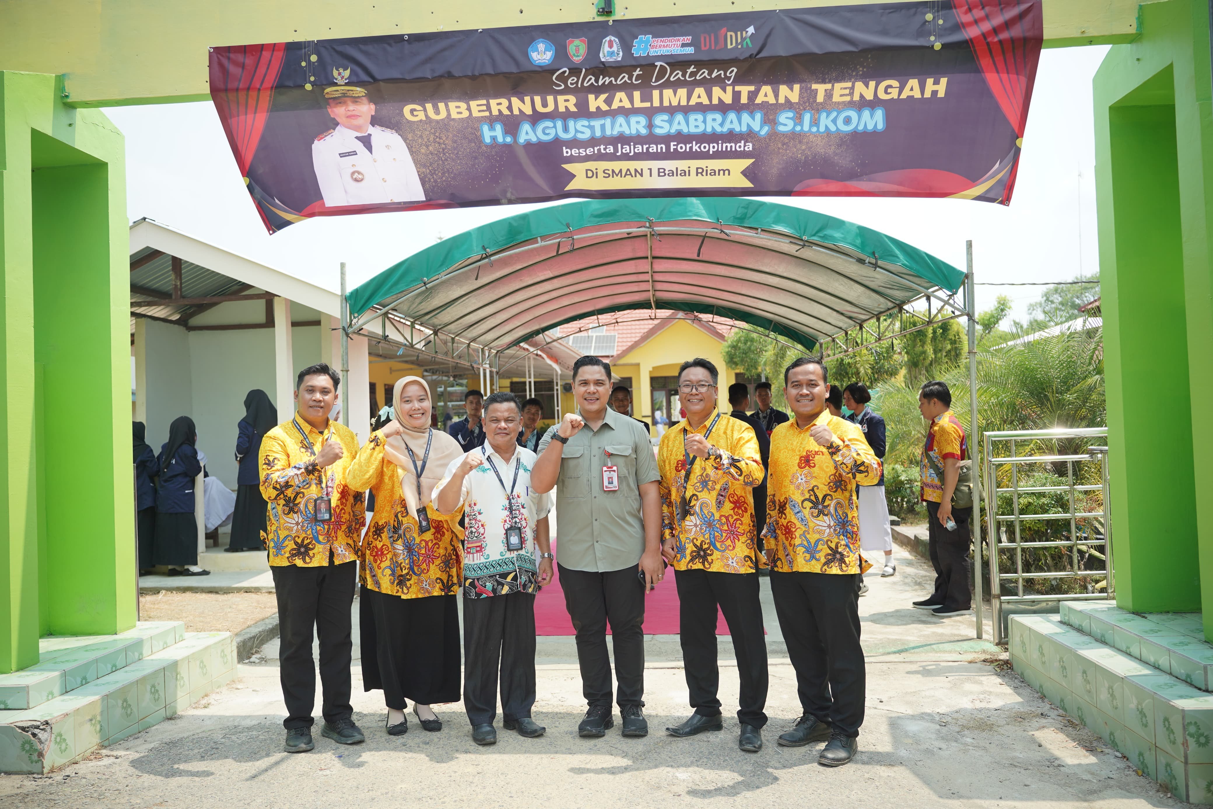 ‎Sekolah Gratis Tembus Pedalaman, Kadisdik Kalteng Apresiasi SMAN 1 Balai Riam