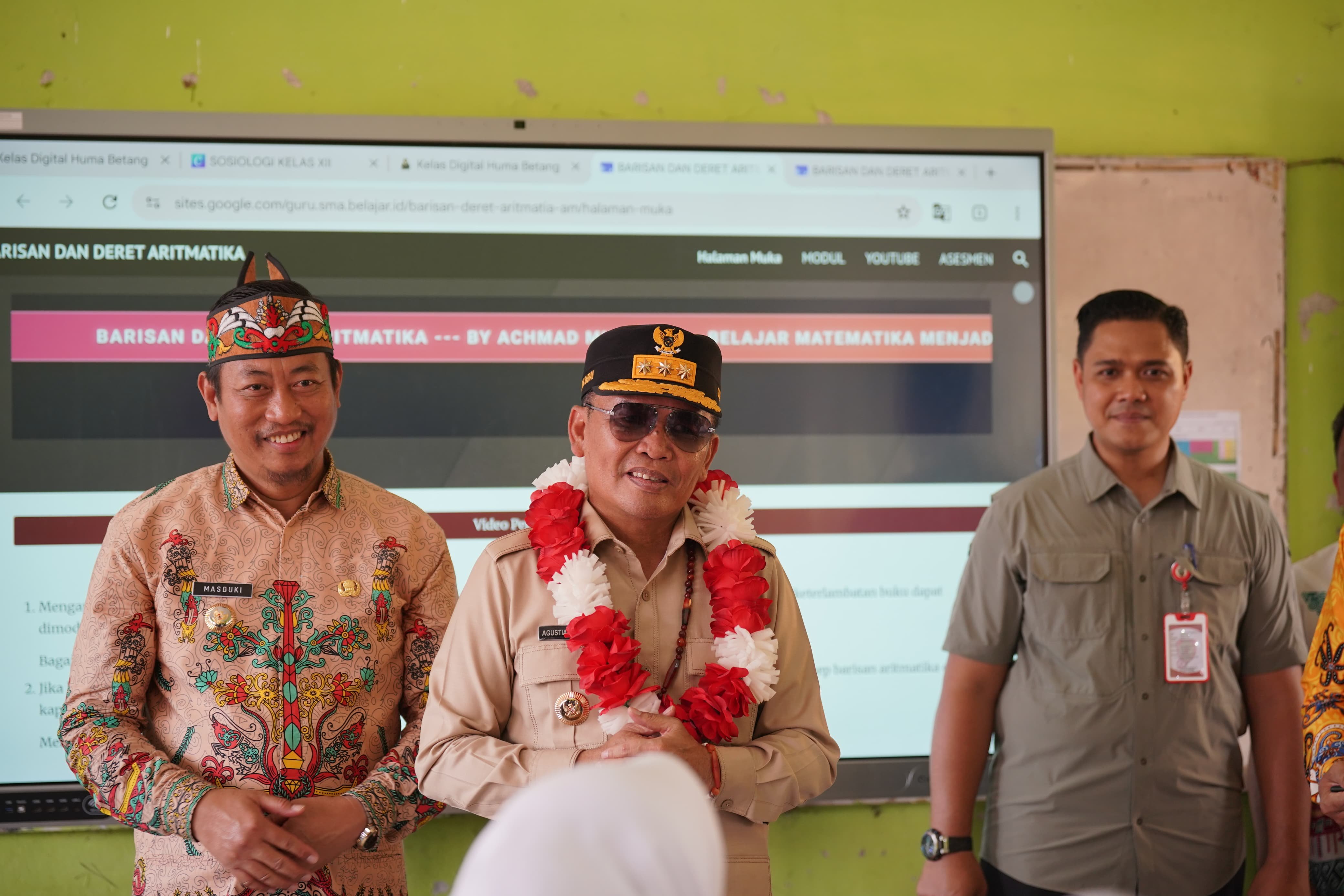 ‎Bupati Sukamara,Masduki :Fasilitas Pendidikan Lengkap, Pelajar Kalbar Pilih Bersekolah di Kalteng