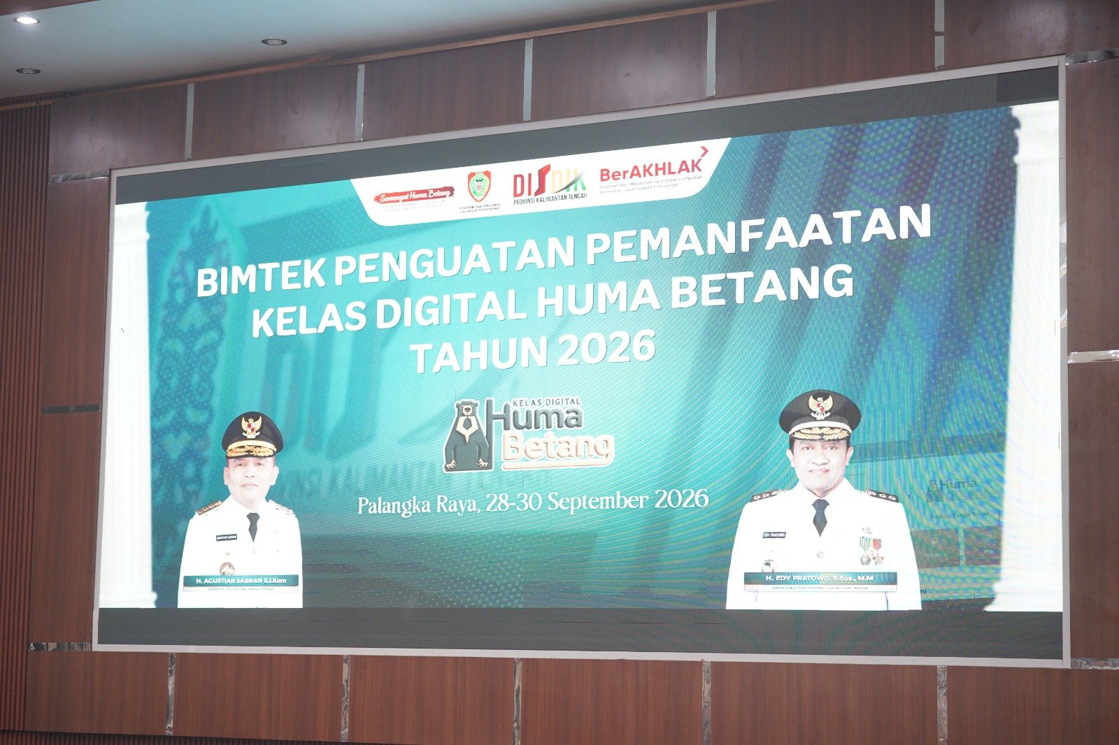 Perkuat Transformasi Digital Pendidikan, Disdik Kalteng Gelar Bimtek Pemanfaatan Kelas Digital Huma Betang