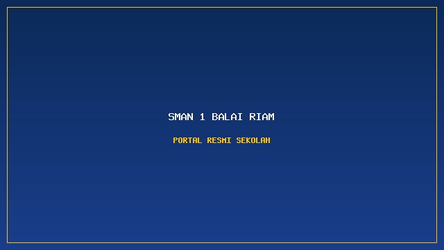 SMAN 1 BALAI RIAM