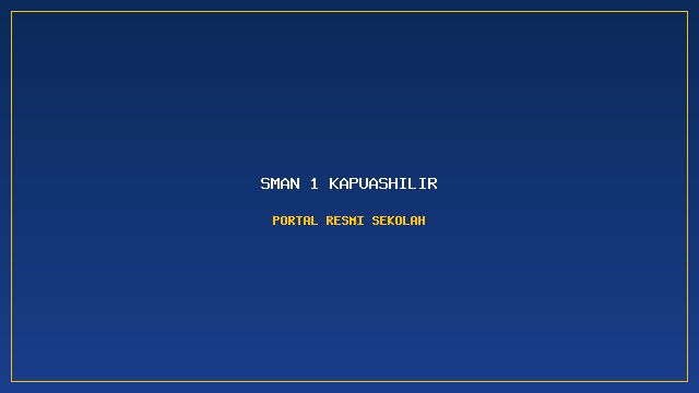 SMAN 1 KAPUASHILIR