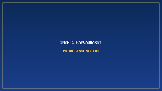 SMAN 1 KAPUASBARAT